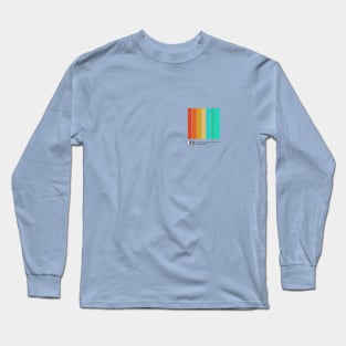 Color Block IVA Spirit Wear (Front & Back version) Long Sleeve T-Shirt